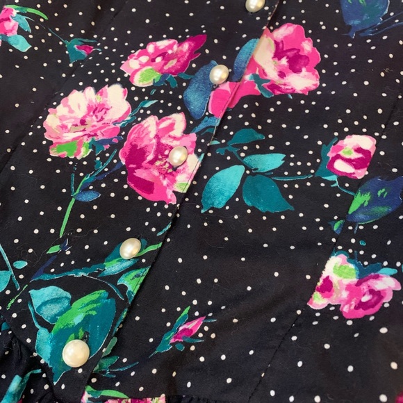 Vintage floral dress - Picture 9 of 13